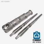 杰德 錐形異向雙螺桿擠出機(jī)螺桿機(jī)筒 源頭廠家 保質(zhì)出貨-舟山市杰德機(jī)械有限公司，擠出機(jī)螺桿，注塑機(jī)螺桿，舟山螺桿，螺桿廠